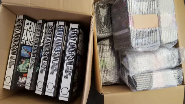 デアゴスティーニを宅配買取『ジェリー・アンダーソン』等、 色々なDVD