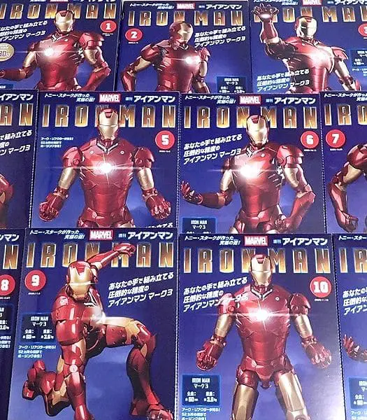 【未開封】デアゴスティーニ MARVEL 週刊アイアンマン まとめ