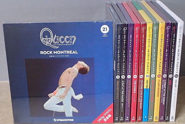 デアゴスティーニ 隔週刊 Queen クイーン LPレコード コレクション 
