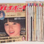 『週刊プレイボーイ』買取｜1981年（昭和56年）発行13冊 グラビア：松田聖子 河合奈保子 浅野ゆう子 石川ひとみほか