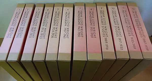 建築書買取事例『フランク・ロイド・ライト全集』／A.D.A. Edita Tokyo 