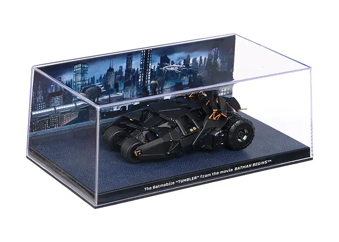 アシェット『メタル・ギミックモデル バットモービル タンブラー』特典1ミニカー