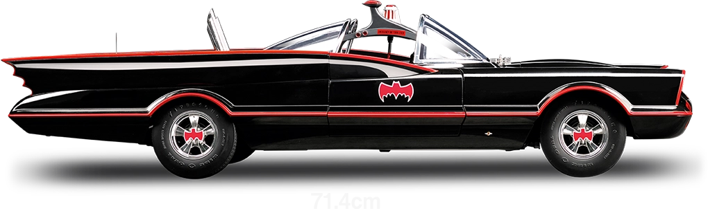 バットモービル1966 サイドビュー