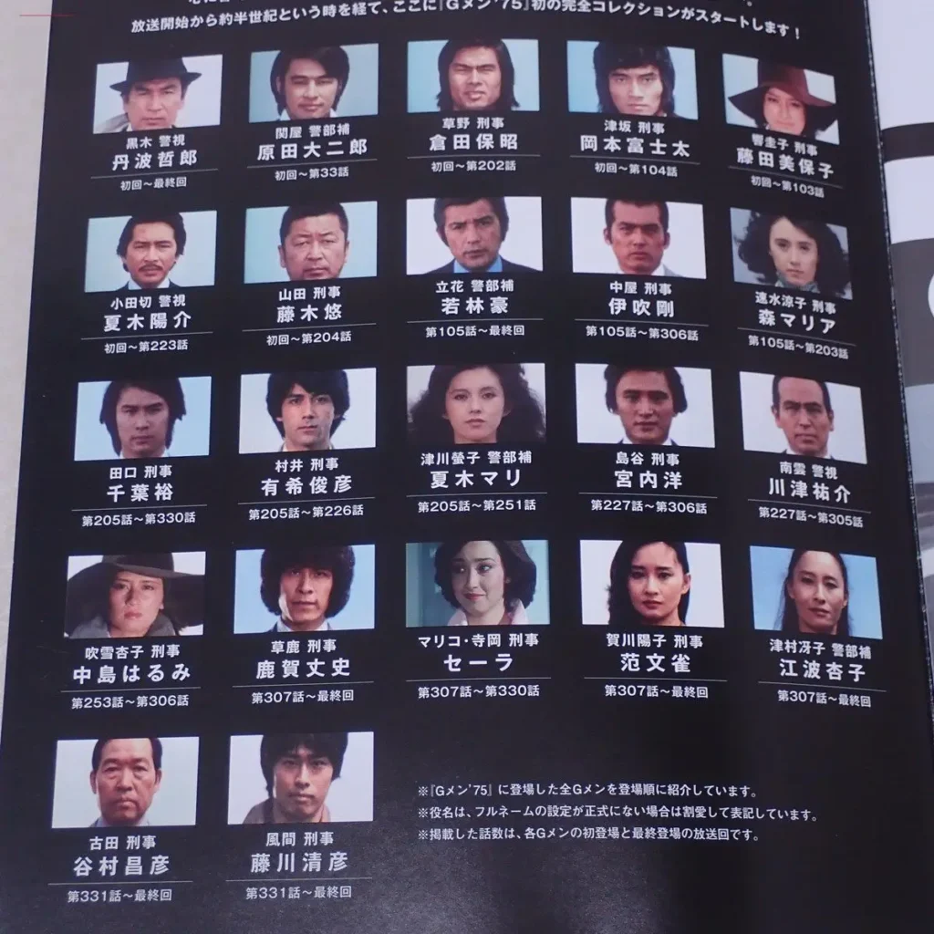 デアゴスティーニ Gメン’75　マガジン紹介