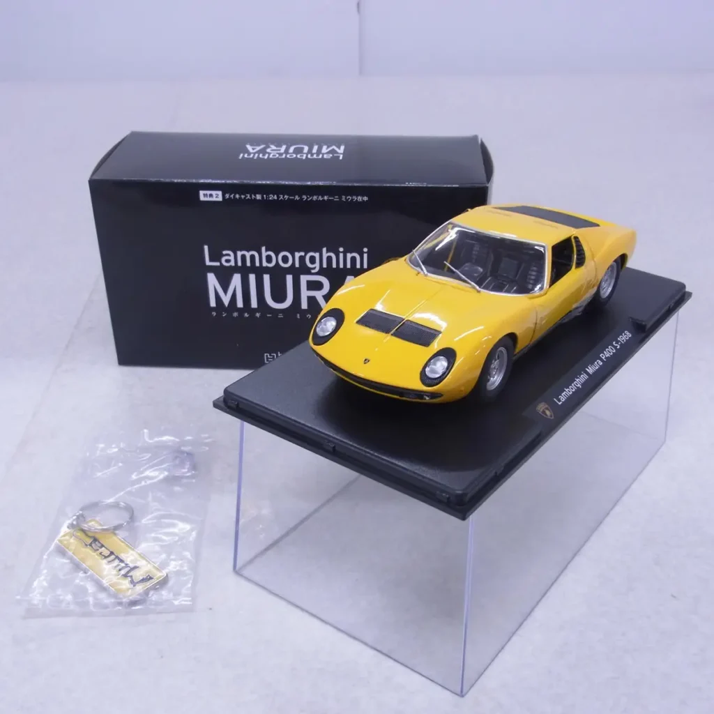 アシェット『ランボルギーニ ミウラをつくる』特典1/24ミウラ