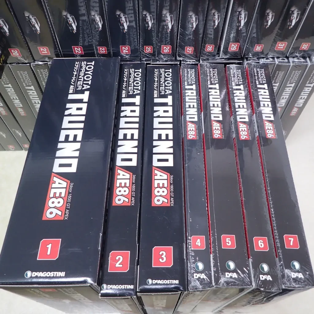 デアゴスティーニ『スプリンター トレノAE86』4