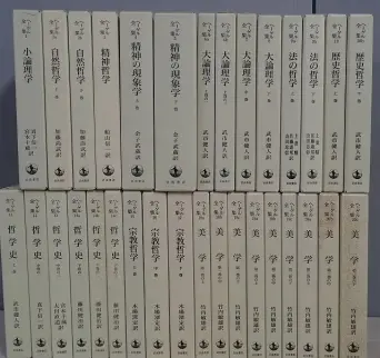 哲学思想関係の蔵書