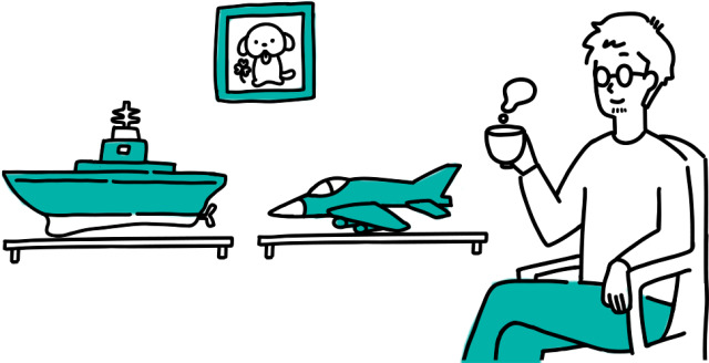 デアゴスティーニを集める人のイメージ。